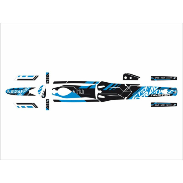 BLACKBIRD Traction Stickers Kit for: Sherco ST125/200/290/300 for ST1.25, ST2.0, ST2.5