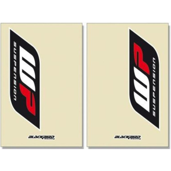 BLACKBIRD WP Fork Graphic Kit Clear