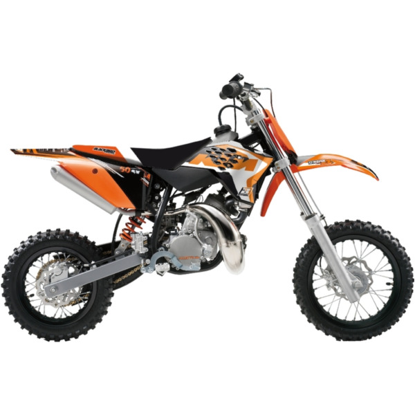 BLACKBIRD Dream Graphic 4 Komplett-Kit für: KTM SX50 für 50SX