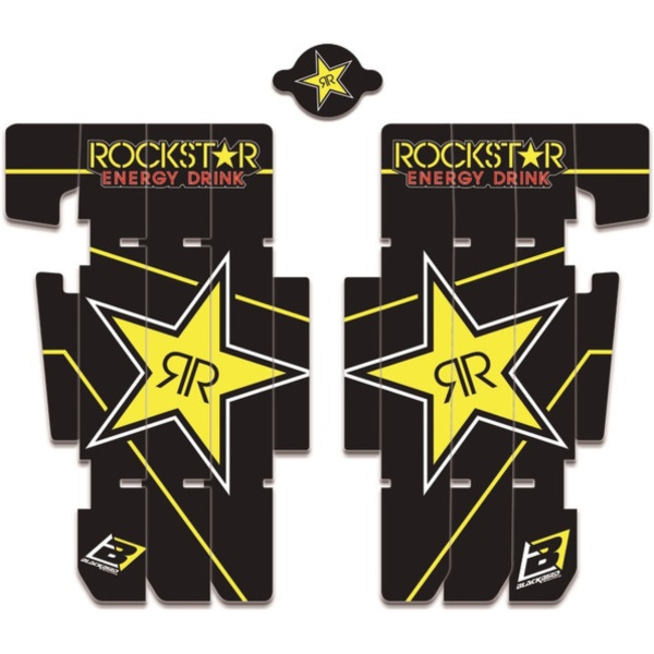 BLACKBIRD Rockstar Energy Deko-Kit Kühlerverkleidung für: Beta RR für RR2502TENDURO, RR3002TENDURO, RR3504TENDURO