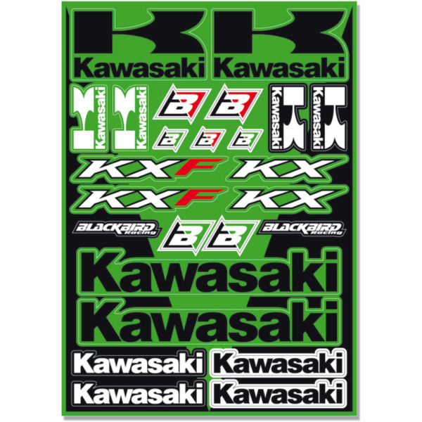 BLAKCBIRD Stickers Kit for: Kawasaki