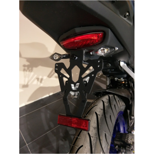 V PARTS License Plate Holder Black for: Yamaha for YZF-R125
