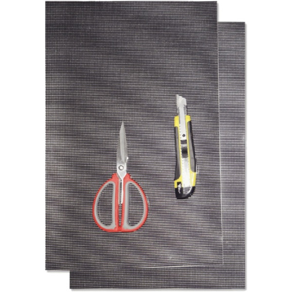 BLACKBIRD Crystall Adhesive Sheet Carbon Look