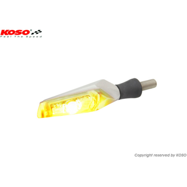 Blinker KOSO Monster LED Silber universell