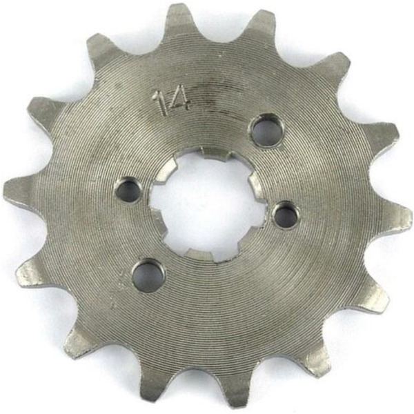 TECNIUM Standard Stahlritzel vorne 1127 - 420 für Gilera RCR50, SMT50 Derbi SENDA50 2604125 passend für Derbi Senda X-Treme 50 SR2A1A 2004, 3,2 PS, 2,3 kw