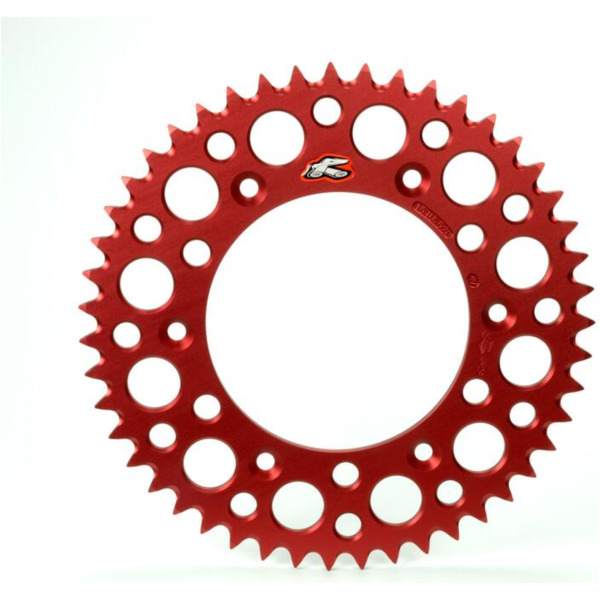 RENTHAL Aluminium Ultra-Light Self-Cleaning Rear Sprocket 154U - 520 for Honda CR125R, CR250R, CR500R Beta RR2502TENDURO, RR3504TENDURO, RR3904TENDURO 154U-520-50GRRD