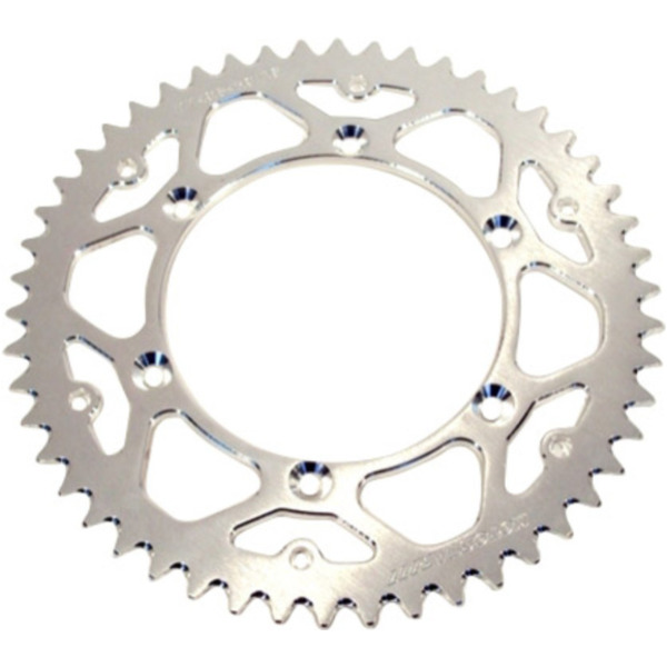 ART Steel Self-Cleaning Rear Sprocket 808 - 520 for Suzuki RM125, RM250, RMX250 ART-808S-50-SILVER