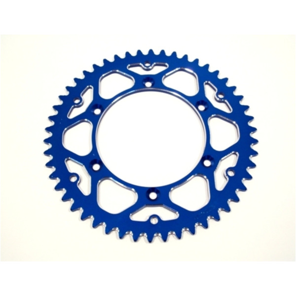 ART Aluminium Ultra-Light Self-Cleaning Rear Sprocket TM - 520 for TM Racing EN125, EN144, EN250 ART-TMA-50-BLU