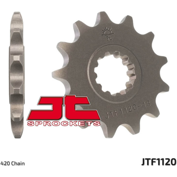 JT SPROCKETS Standard Stahlritzel vorne 1120 - 420 für Rieju, Peugeot, Aprilia JTF1120.13