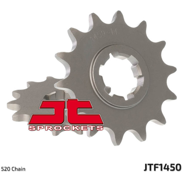 JT SPROCKETS Standard Stahlritzel vorne 1450 - 520 für Suzuki LT500QUADRACER, RM500
