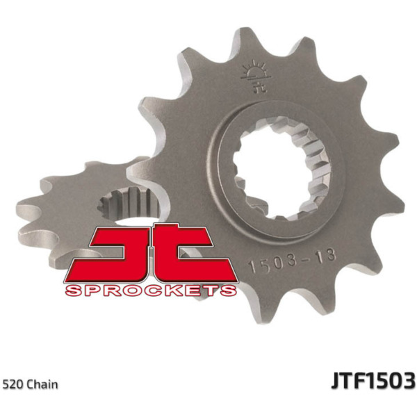 JT SPROCKETS Standard Stahlritzel vorne 1503 - 525 für Kawasaki KEF300LAKOTA, KFX250, KSF250MOJAVE passend für Kawasaki KEF Lakota Sport 300  2002, 21,5 PS, 15,8 kw