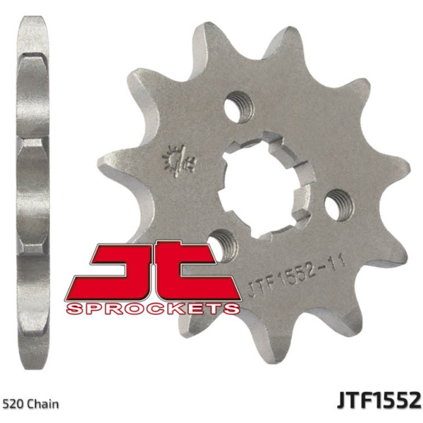 JT SPROCKETS Standard Stahlritzel vorne 1552 - 520