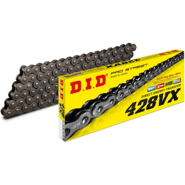 D.I.D 428VX X-Ring Drive Chain 428 for Yamaha, Honda, Suzuki 4525516355377