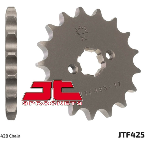 JT SPROCKETS Standard Stahlritzel vorne 425 - 428 für Suzuki GP100, GP125, RG125 Yamaha TZR250 passend für Yamaha TZR  250 2MA 1987, 50 PS, 37 kw