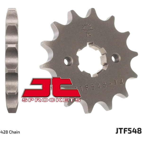 JT SPROCKETS Steel Standard Front Sprocket 548 - 428 for Rieju, Yamaha, Beta JTF548.14
