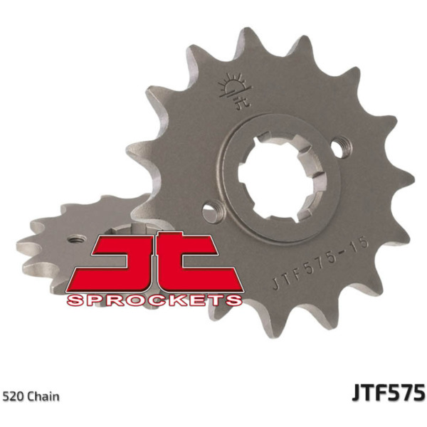 JT SPROCKETS Steel Standard Front Sprocket 575 - 520 for Yamaha SRX600, TT250, TT350