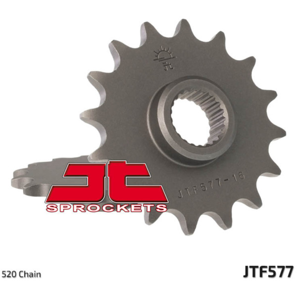 JT SPROCKETS Steel Standard Front Sprocket 577 - 520 for Yamaha DT125, SZR660, TDR125 MZ 660BAGHIRA, 660MASTIFF, 660SKORPION