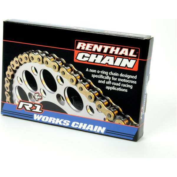RENTHAL 428 R1 Works Kette 428 für Kawasaki, Yamaha, Husqvarna C269