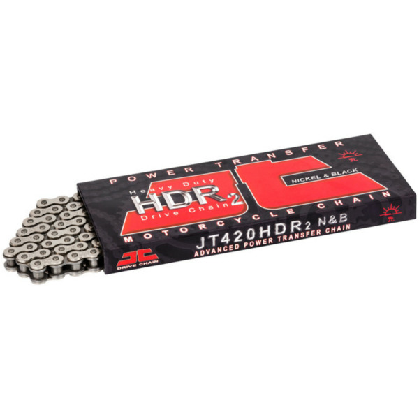 JT DRIVE CHAIN 420HDR Drive Chain 420 for Rieju, Aprilia, Peugeot JTC420HDR134SL