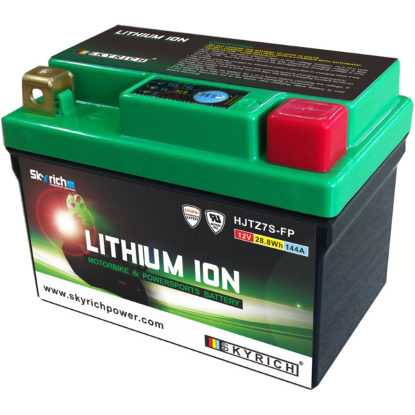 SKYRICH Battery Lithium-Ion - LTZ7S for Honda, Husqvarna, for: Gas Gas