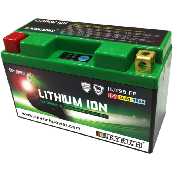 SKYRICH Lithium-Ionen-Batterie - LT9B für Yamaha, SYM, Ducati