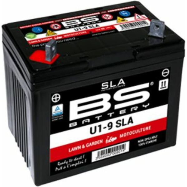 BS BATTERY SLA Wartungsfreie Batterie Werkseitig aktiviert - U1-9