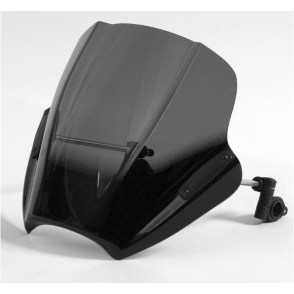 MRA Speed-screen Naked Bike SPS Windschutzscheibe - Naked Bikes für Suzuki, Yamaha, Honda passend für Cagiva Raptor  650 M210 2004, 72/34 PS, 53/25 kw