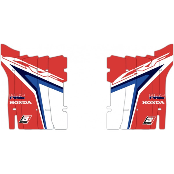 BLACKBIRD Replica Team HRC 2020 Radiator Louvers Graphic Kit for: Honda for CRF250L, CRF250R, CRF250X