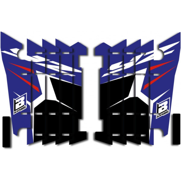 BLACKBIRD Dream Graphic 4 Radiator Louvers Graphic Kit for: Yamaha YZF/WRF for WR250, YZ250F, YZ450F