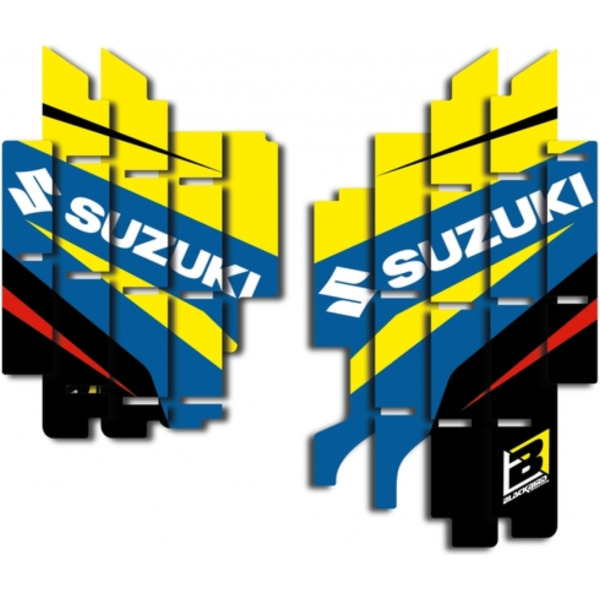 BLACKBIRD Dream Graphic 4 Kühlerlamellen Grafik-Kit für Suzuki RMZ RM-Z450