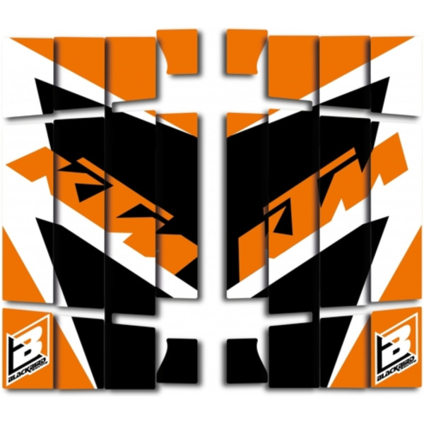 BLACKBIRD Dream Graphic 4 Radiator Louvers Graphic Kit for: KTM for 125SX, 150EXC, 150SX