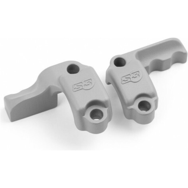 S3 Master Cylinder Clamps Silver for KTM 125EXC, 125SX, 125XC-W Sherco 125SC, 125SE-R, 250SC