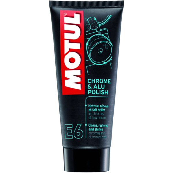 MOTUL E6 Chrome & Alu Polish Politur - 100ml Tube