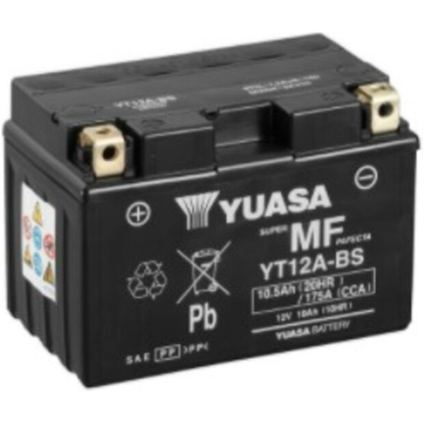 YUASA W/C Battery Maintenance Free Factory Activated - YT9B for Suzuki, Kymco, Aprilia