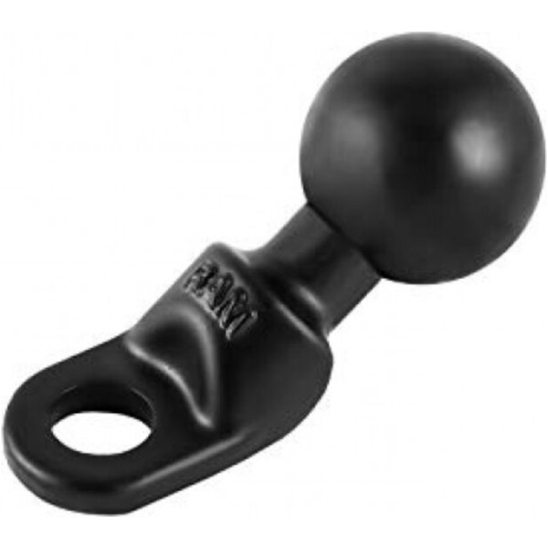 RAM MOUNTS 9mm Holed Bolt Adapter Angled Base - B Size Ball