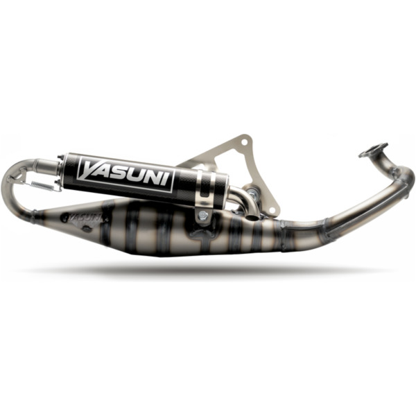 YASUNI Carrera 10 Full Exhaust System Carbon - for: Peugeot for KISBEE502T, SPEEDFIGHT4502T, STREETZONE502T