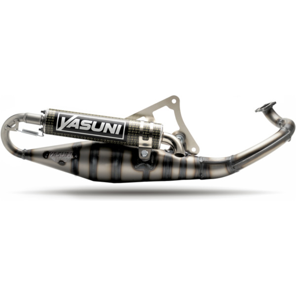 YASUNI Carrera 10 Full Exhaust System Carbon/Kevlar - for: Peugeot for KISBEE502T, SPEEDFIGHT4502T, STREETZONE502T