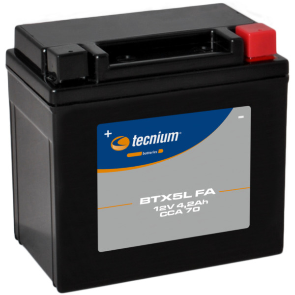 TECNIUM Battery Maintenance Free Factory Activated - BTX5L für KTM, Beta, Honda