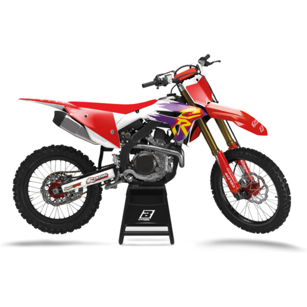 BLACKBIRD Retro Complete Graphic Kit - for: Honda CR125/250 for CR125R, CR250R