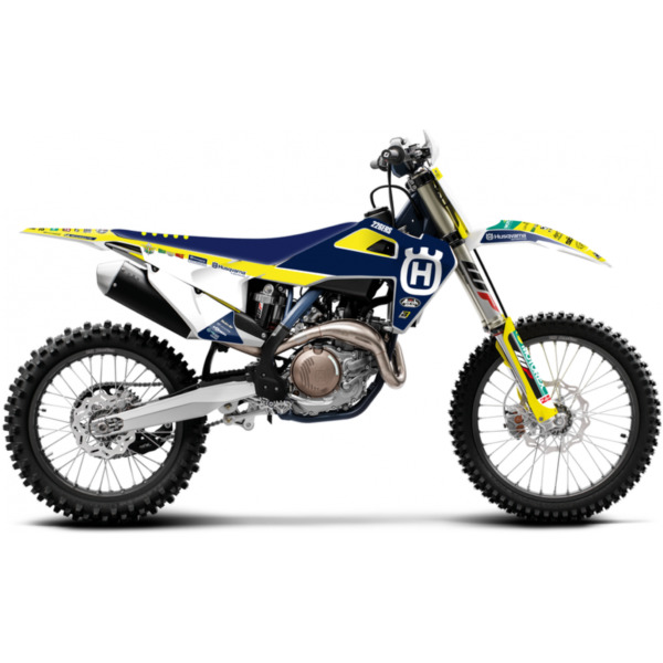 BLACKBIRD Replica Trophy 21 Complete Graphic Kit - for: Husqvarna FC/TC/TE/FE for FE250, FE350, FE450