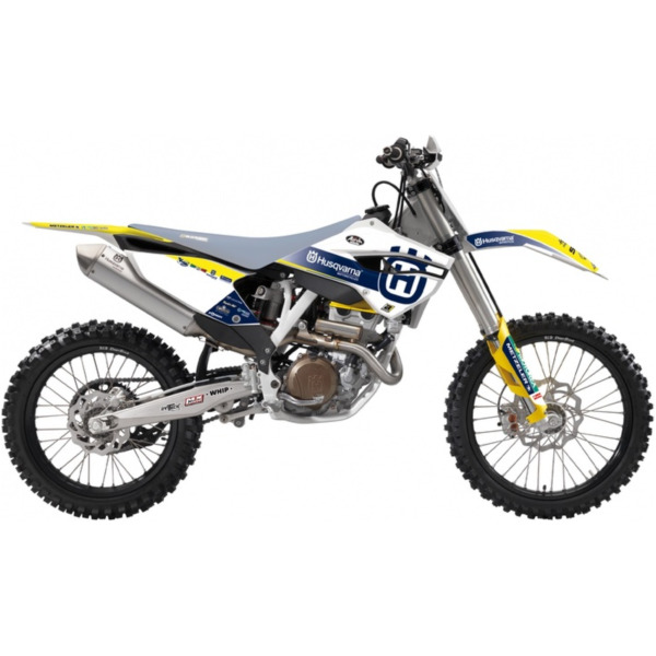 BLACKBIRD Sticker Kit Replica Trophy 22 for: Husqvarna