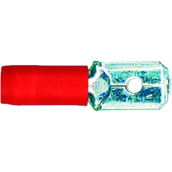 flat  plug -1.0 red