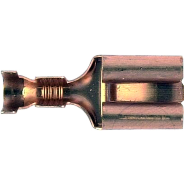 Spade connector female 9.5 ra 4-6