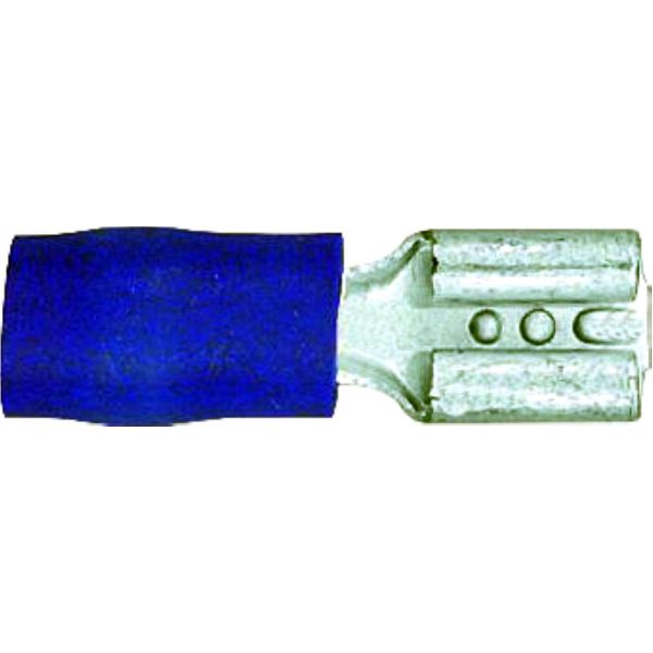 Flachstecker Hülse 1.5-2.5 blau