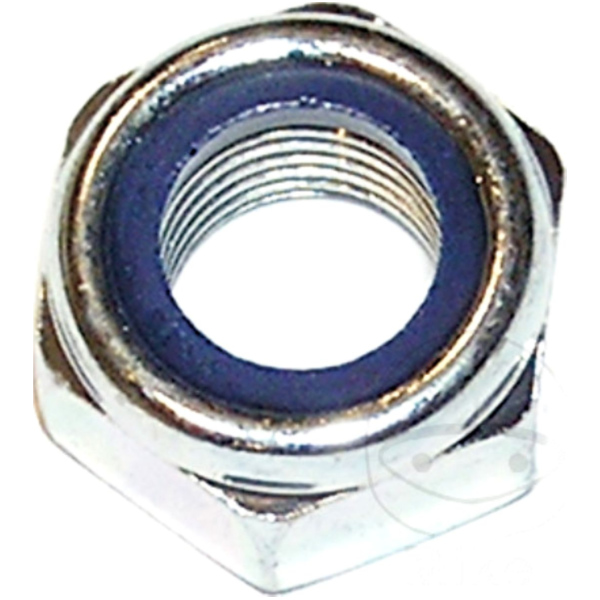 Hex nut m8 din985 plated steel 4044325982388 fitting for Yamaha XT  125 7401F 2007, 10 PS, 7,3 kw