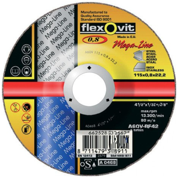 cut-off wheel  115X0.8X22.2
