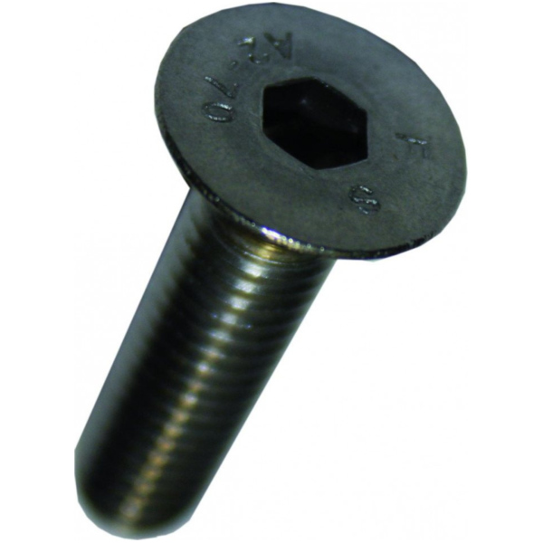 Countersunk screw m08x30zn