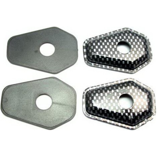 Indicator spacers carbon fitting for Suzuki SV  650 WVBY1321 2008, 72 PS, 53 kw