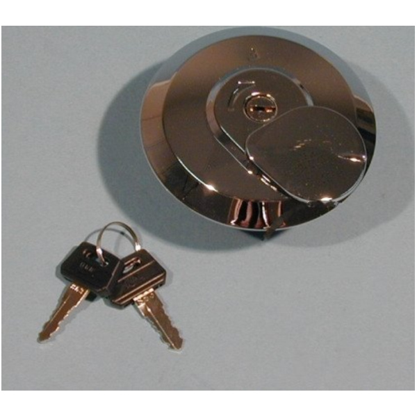Fuel tank cap with lock