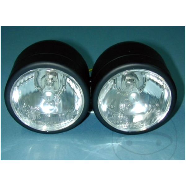 TWIN ROUND HEADLIGHT 90mm_1